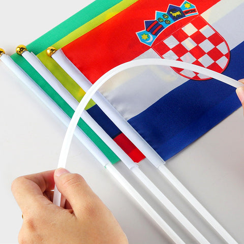 LUSEOAN bright color flag with UV resistance for outdoor use.