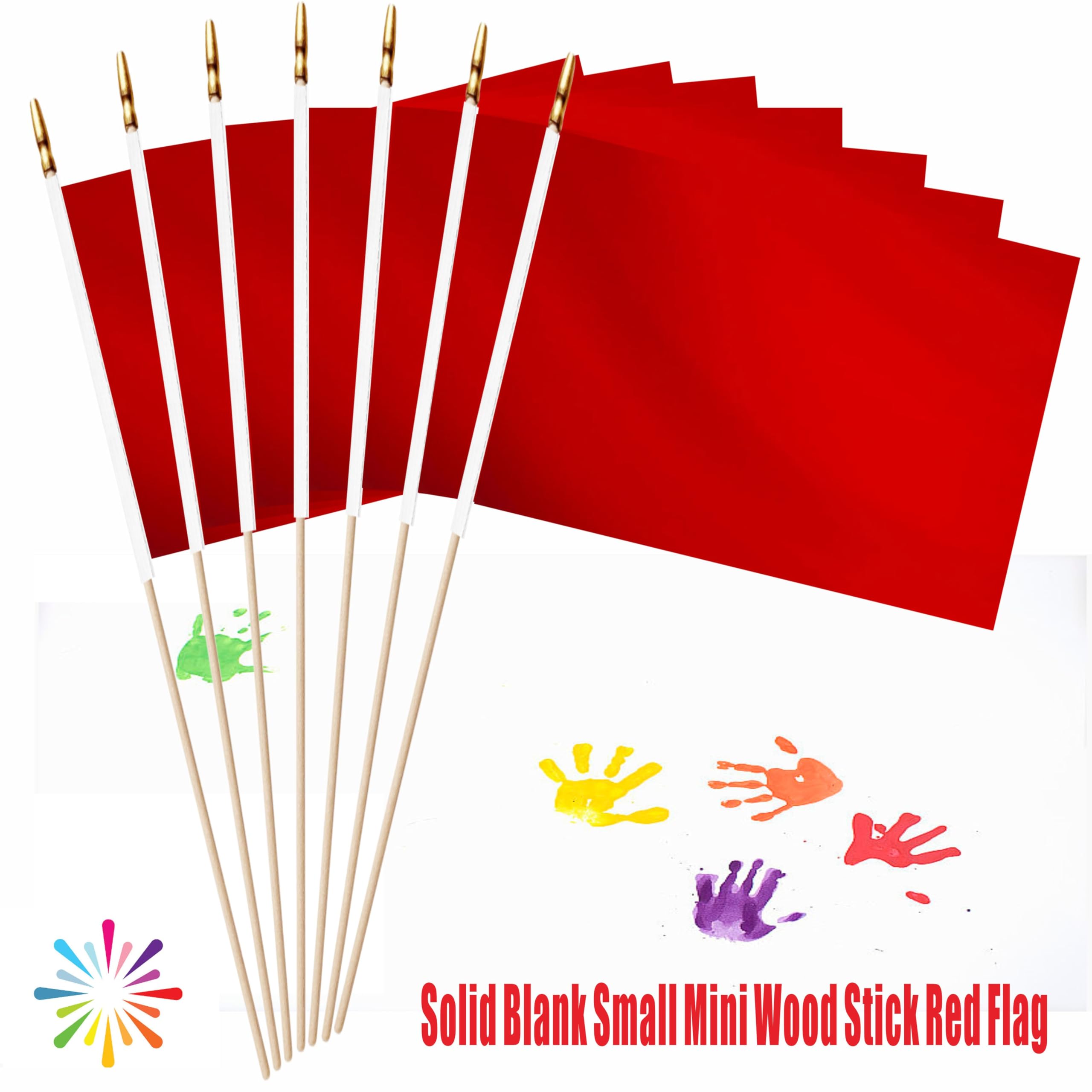 LUSEOAN DIY décor flags ideal for parades, parties and graffiti