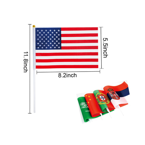LUSEOAN flagpole assembly for easy event decorations.