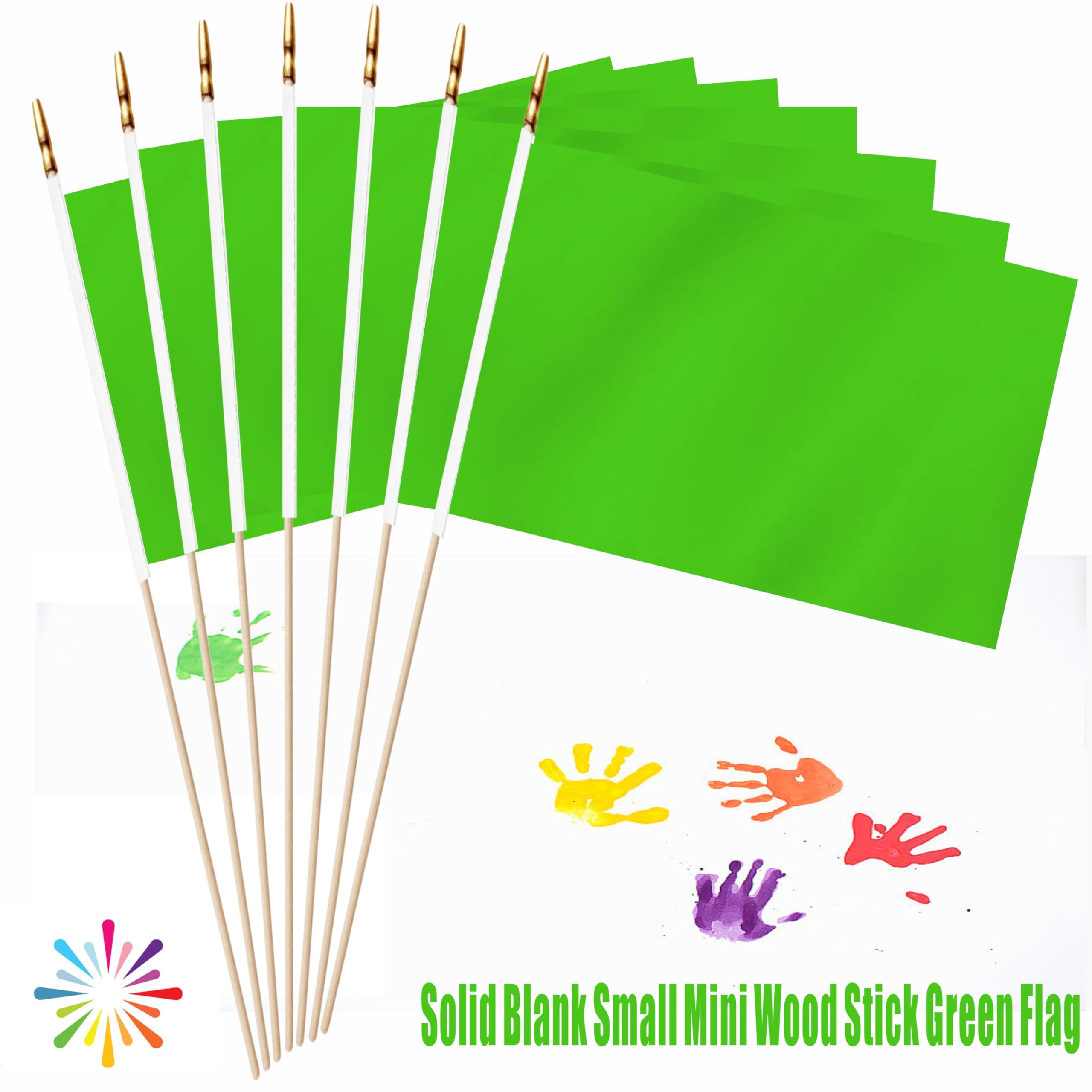LUSEOAN green flags for desks, walls, and garden decor