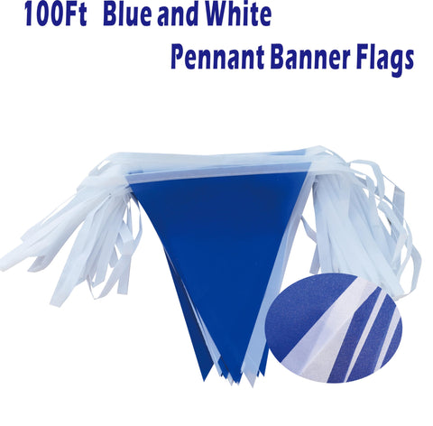 LUSEOAN pennant banner, pre-assembled two-string setup saves party prep time.