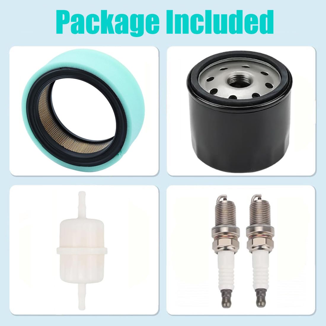 Lushview 12-050-01-S oil filter protects Kohler engine components.