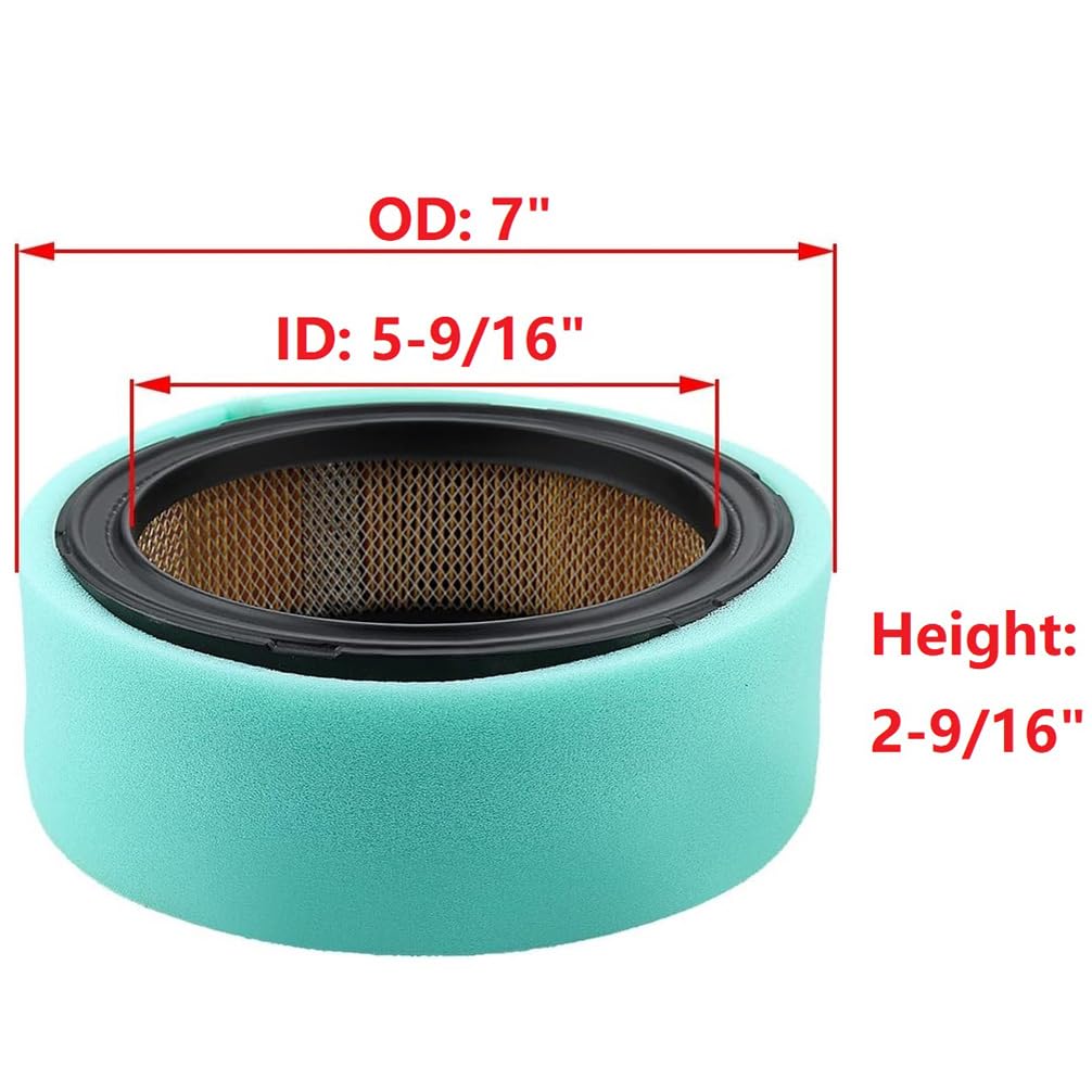 Lushview CH20S air filter fits Kohler CH20S for cleaner combustion.