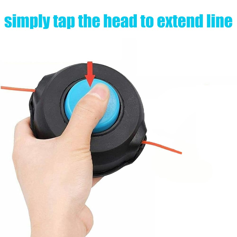 Husqvarna-compatible head fitting 322L ensures secure mounting.