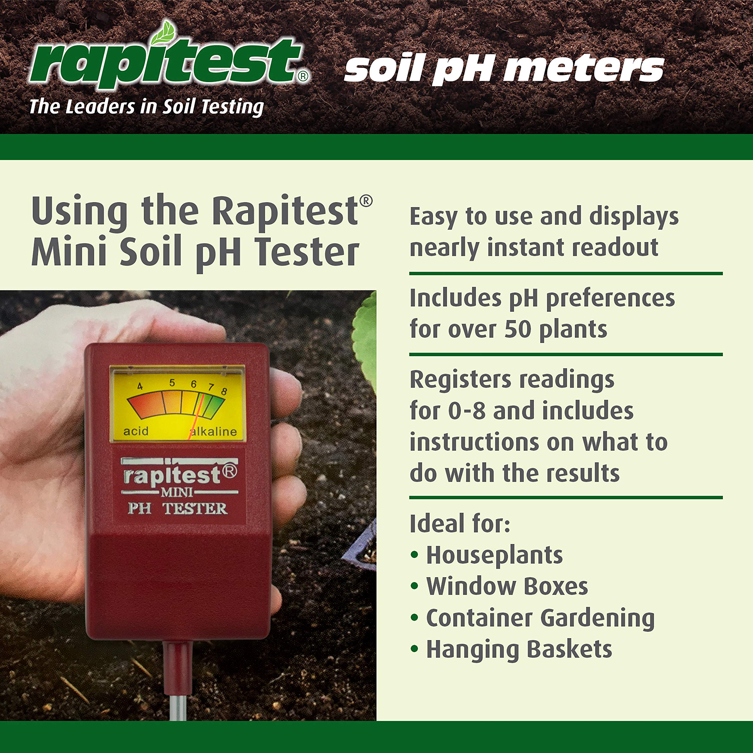 Luster Leaf Rapitest no-battery design keeps testing simple in any outdoor space