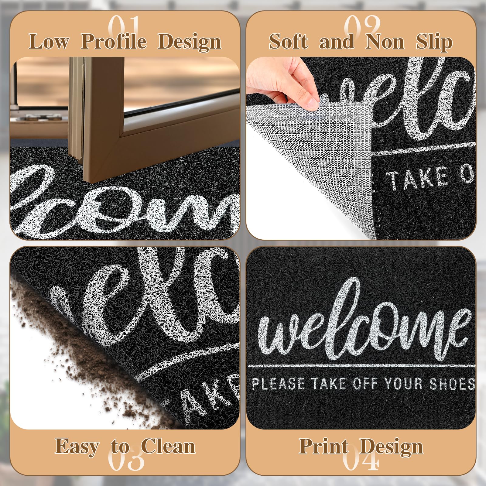 LUUFILx gift-ready mat suits housewarming and holidays.