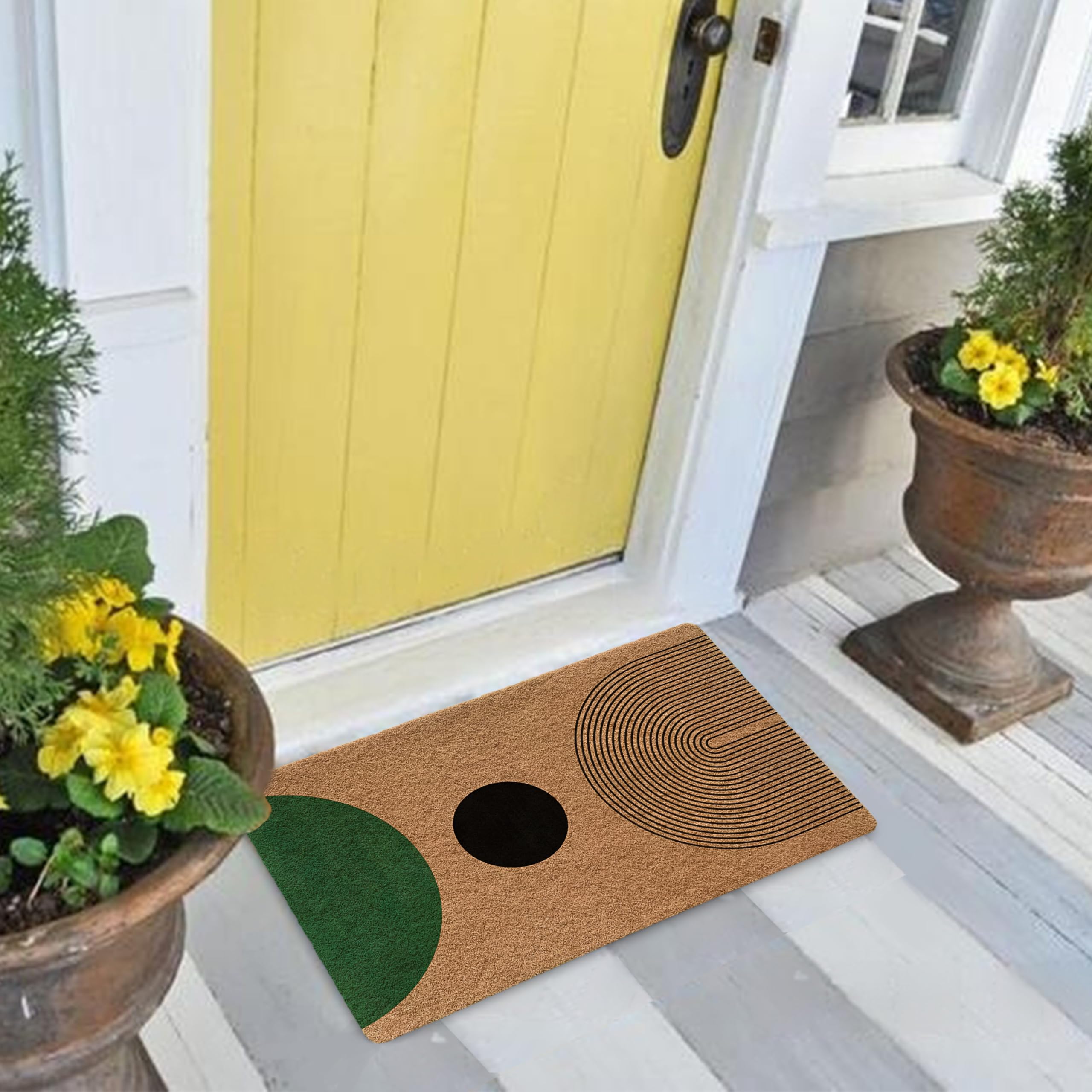 Luvadian decorative doormat showcasing modern boho style for home decor
