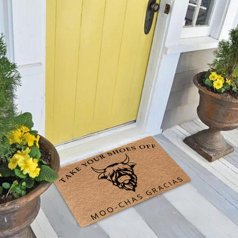 LUVADIAN gift-ready doormat suited for family and friends