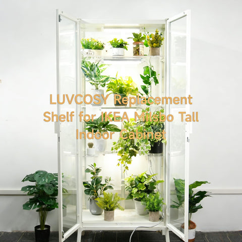 LUVCOSY 8mm acrylic shelf set for Milsbo Tall; easy install