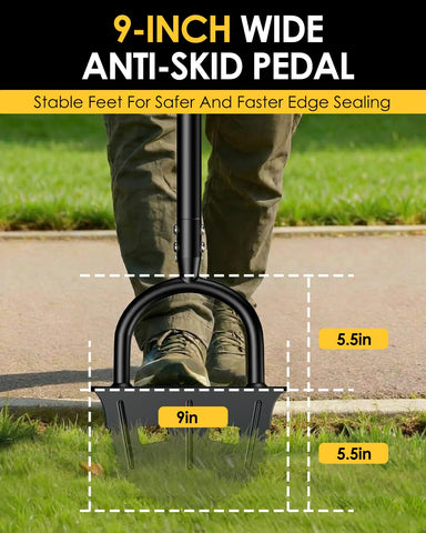 Luvenia anti-slip foot plate improves edge stability
