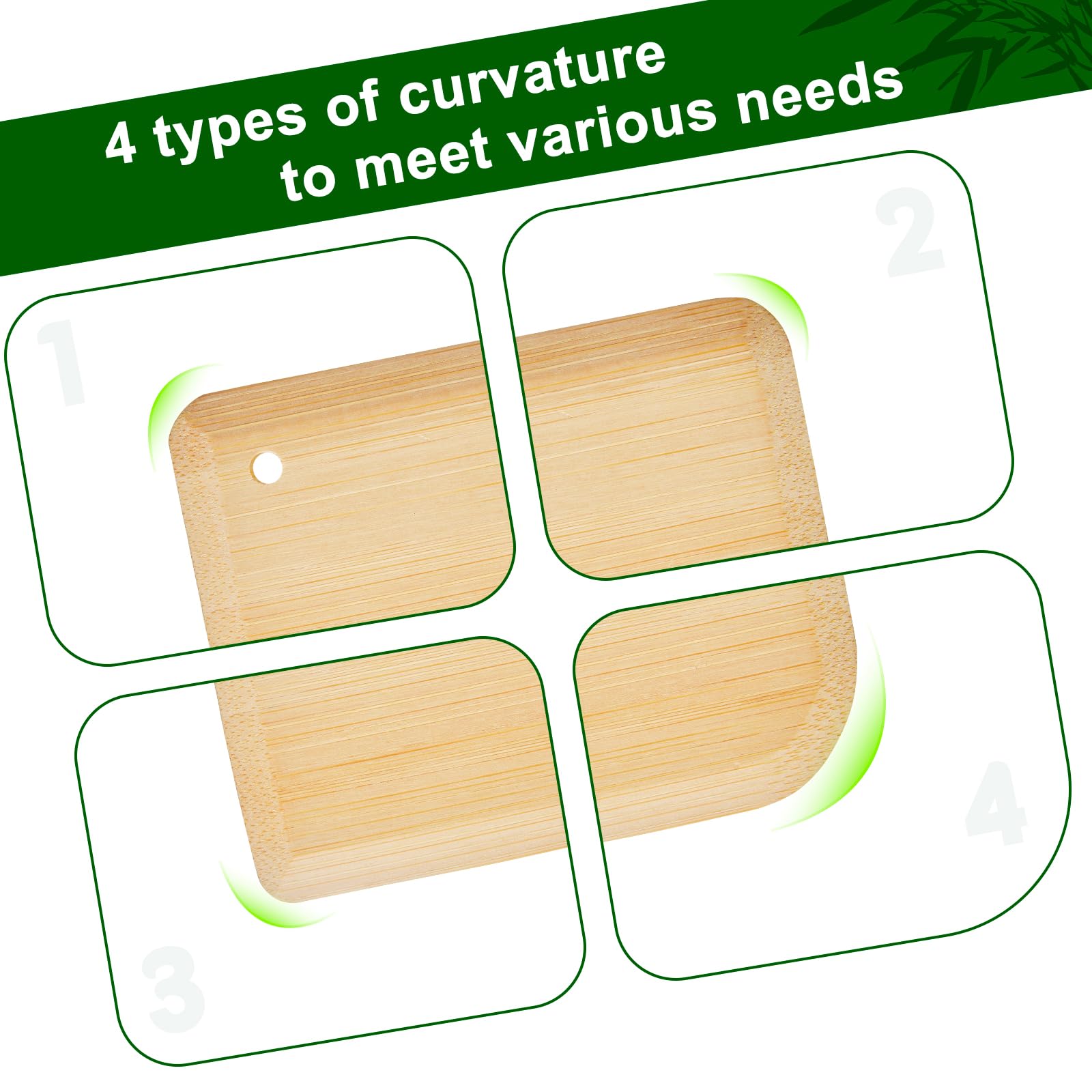 Luviancy bamboo pan scraper size 3.3 by 2.8 inches with comfortable grip