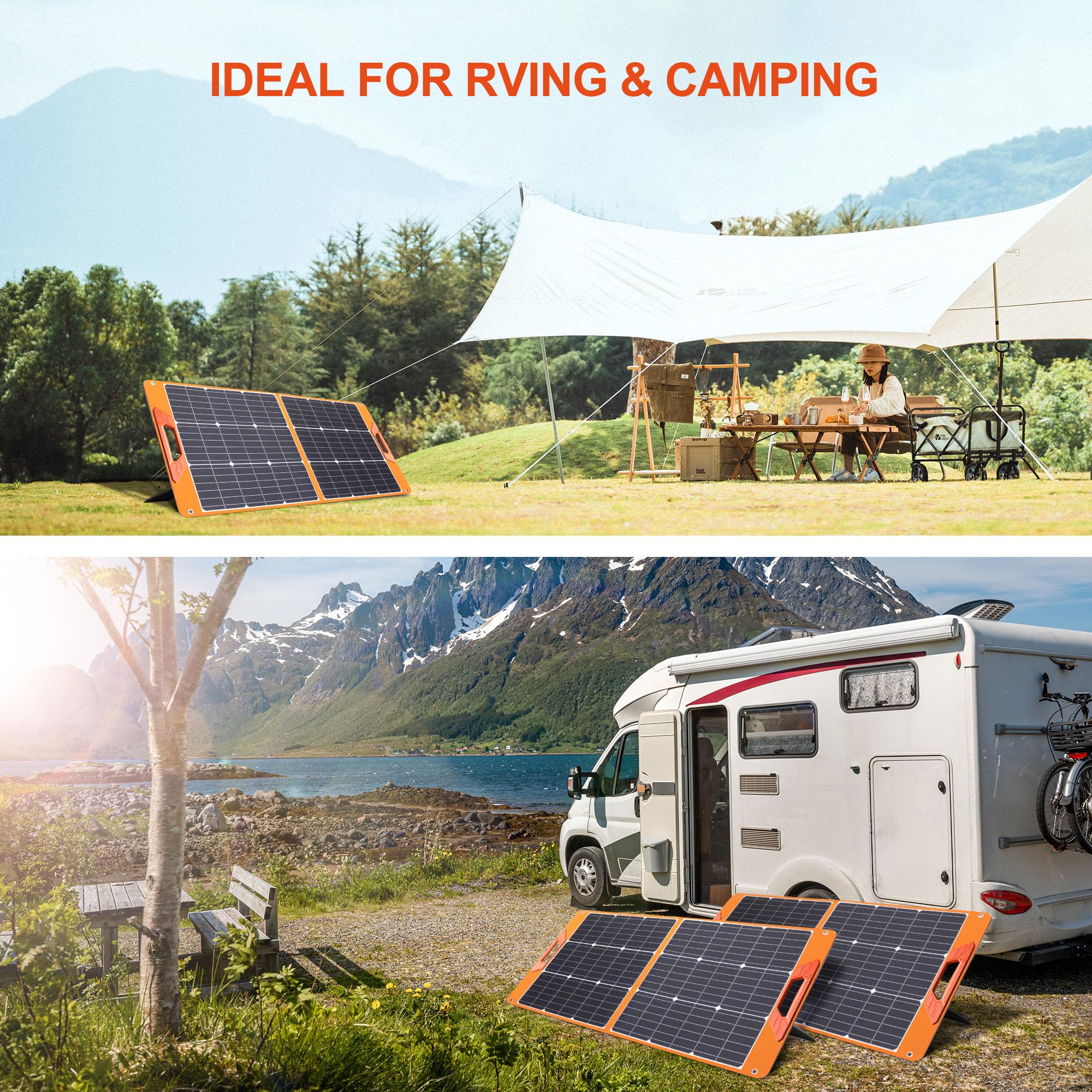 Luvknit panel with carry handle and folded form, travel-friendly design
