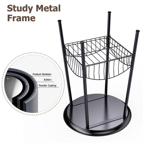 Luwesde sleek black-and-white finish complements outdoor decor and indoor spaces.