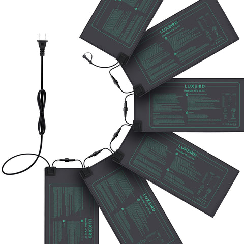 Luxbird LB-HMDC-06 daisy-chain setup demonstrates simultaneous warming for multiple trays