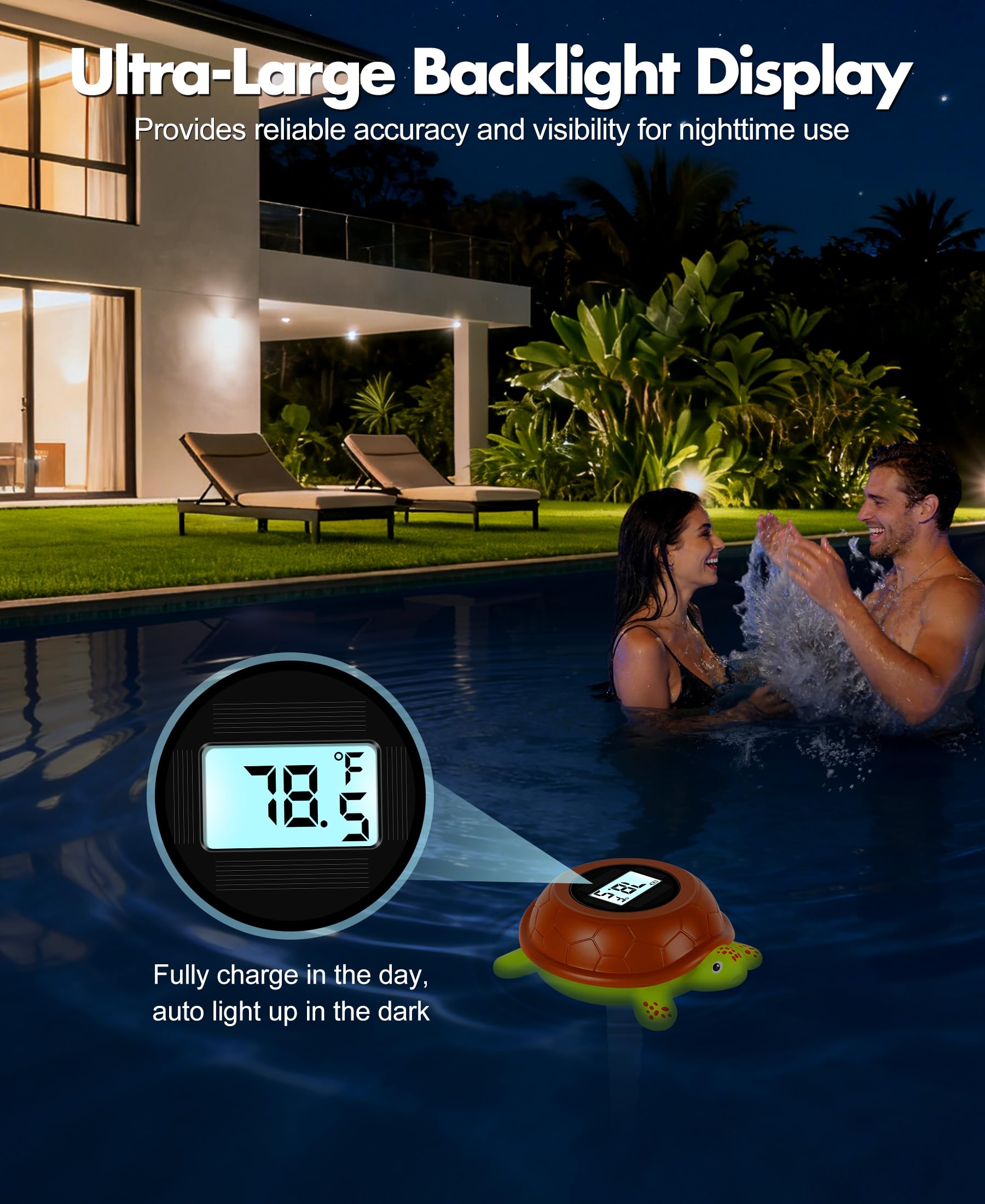 LuxBlue high-precision 5 inch probe delivers fast, accurate water readings