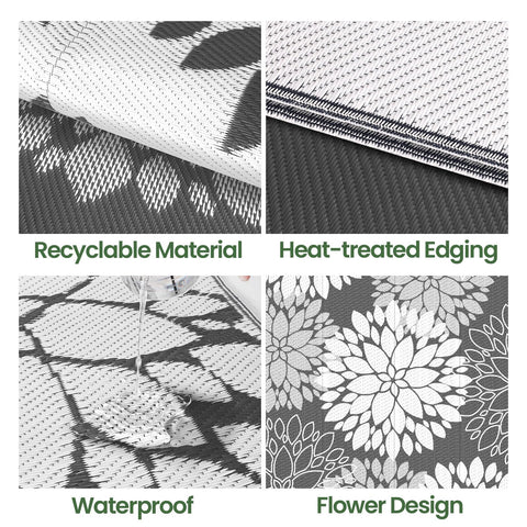 LuxStep portable and lightweight rug for easy travel.