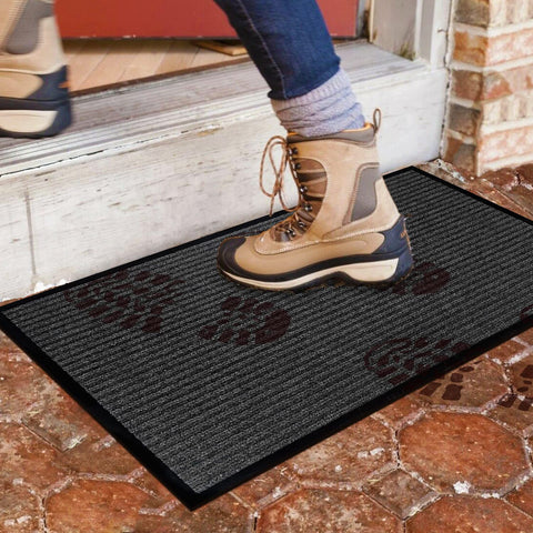 LuxUrux indoor outdoor door mat suitable for entryways patios and garages