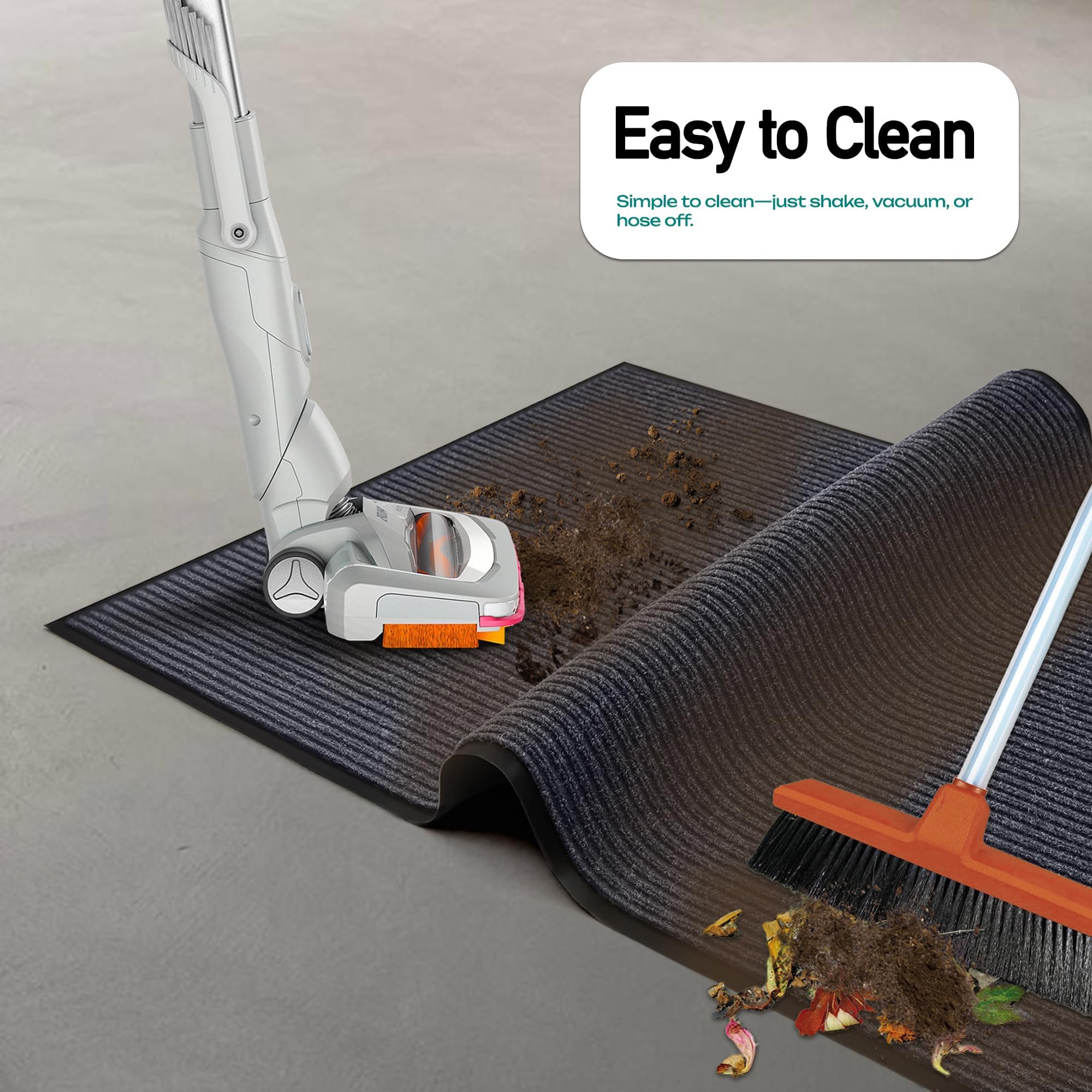 LuxUrux traffic-ready door mat suits lobby spaces and high-traffic areas