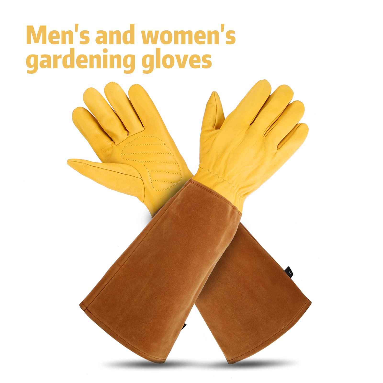 LUZAYA full-grain cowhide gloves offer long-lasting comfort.