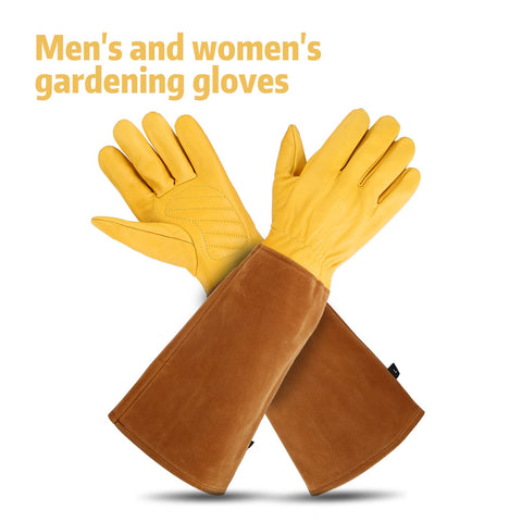 LUZAYA full-grain cowhide gloves offer long-lasting comfort.