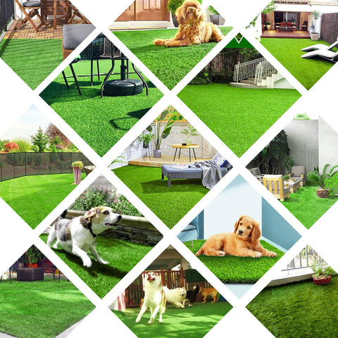 LVBAO easy-cut backyard surface can be trimmed to fit any area.