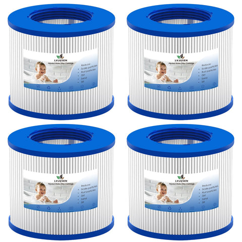 LVJUSEN screw-in filter close-up highlighting threaded design for secure spa operation