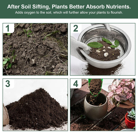 LWADALN bonsai soil scoop helps precise soil transfer