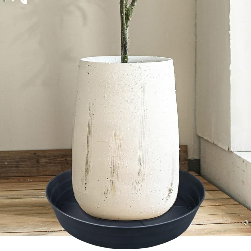 LWALRS round tray complements any pot color and potting style.