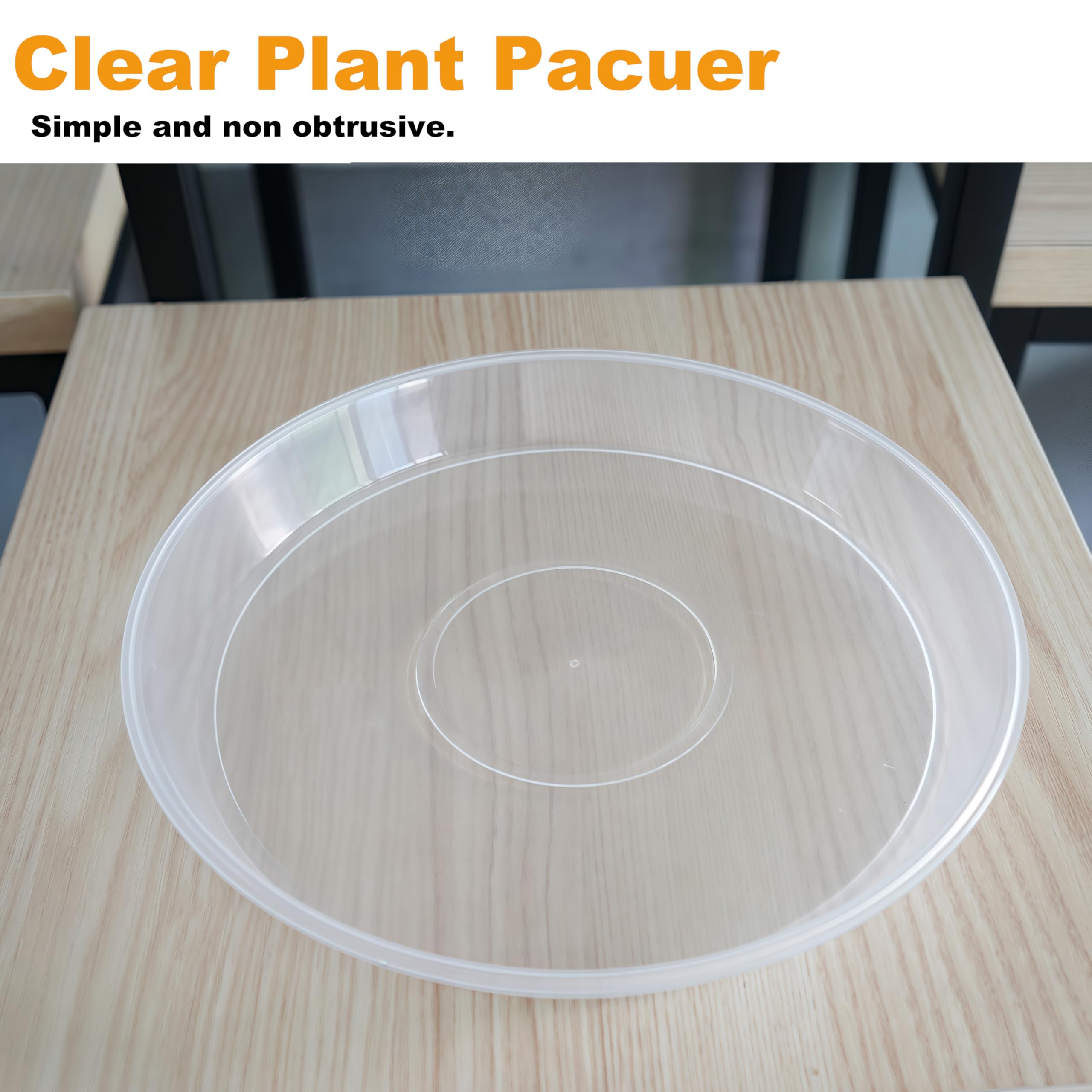 LWALRS plant saucer 12-inch for big outdoor pots and water catch
