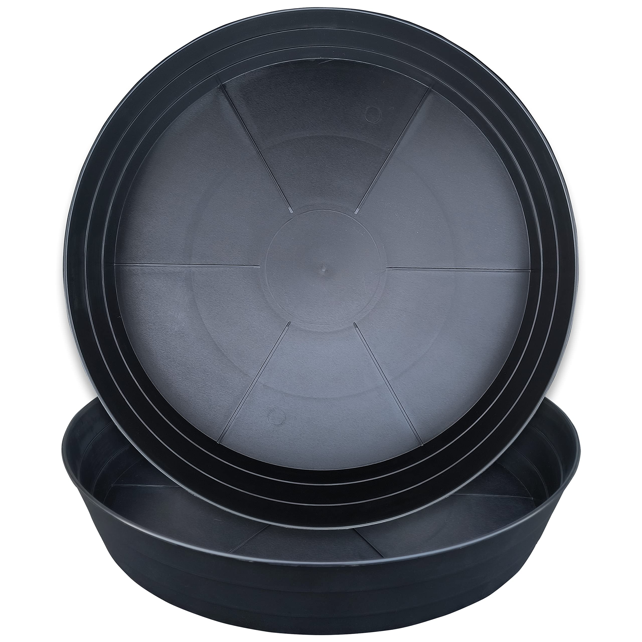 LWALRS plant saucer 16-inch deep tray supports heavy pots without spills