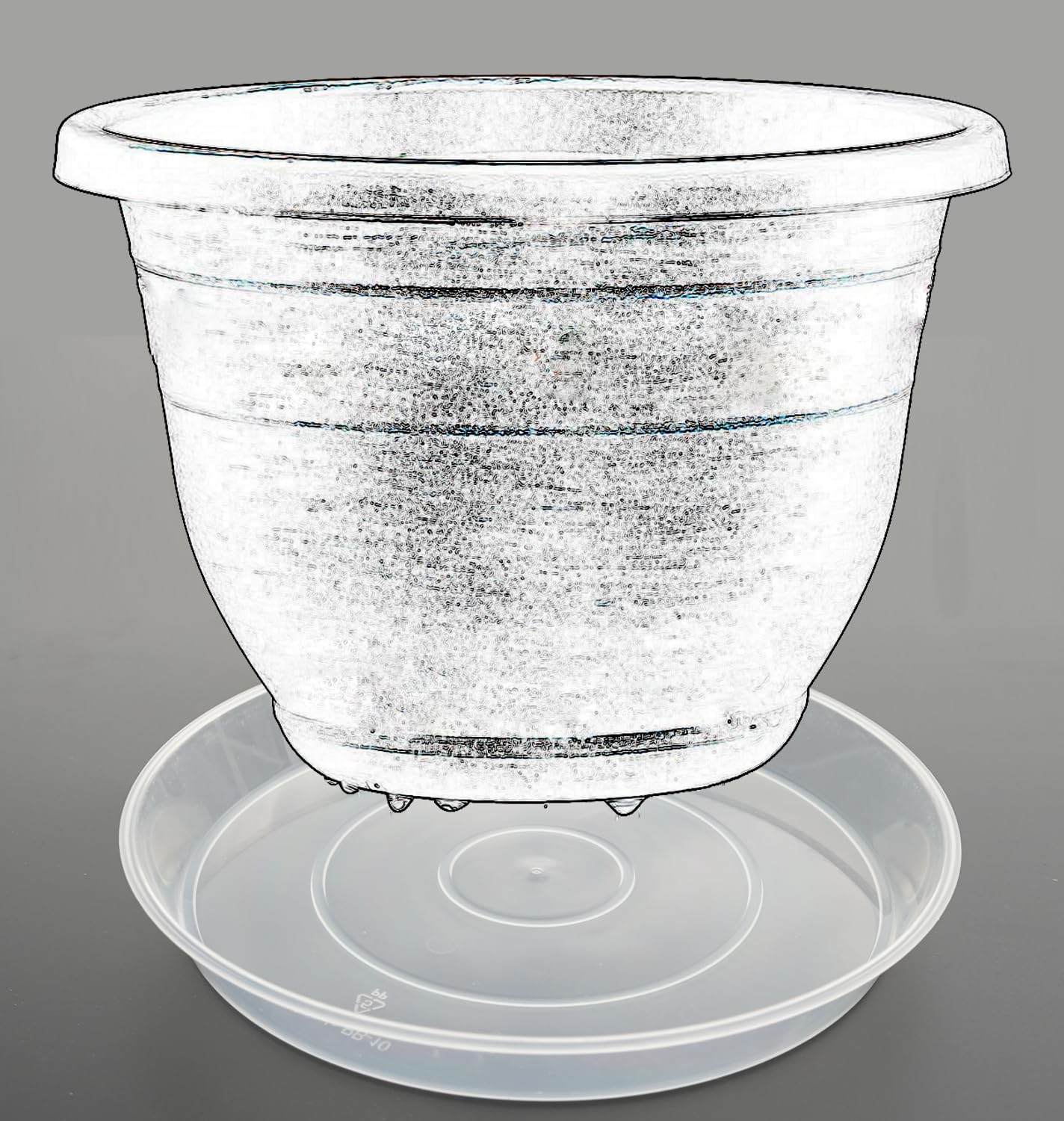 LWALRS plant saucer indoor use offers versatile pot support