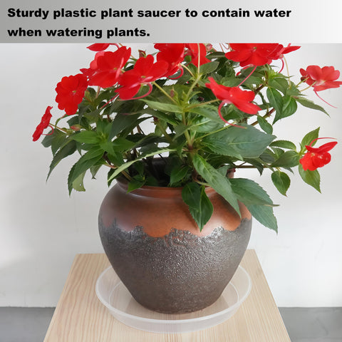 LWALRS plant saucer outdoor use withstands weather and watering