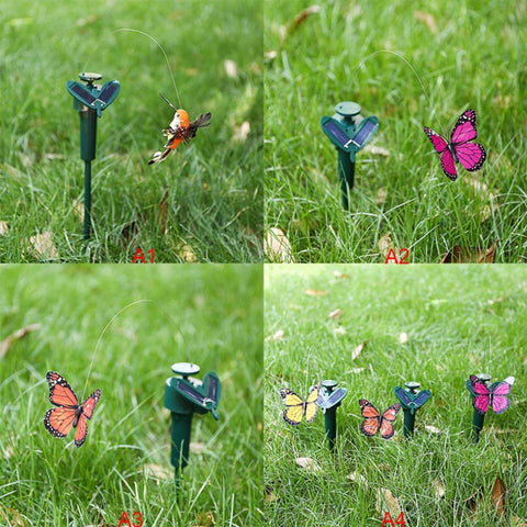 LWINGFLYER dusk display of butterflies fluttering in low light