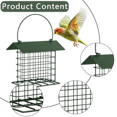 LWINGFLYER suet cake feeder with easy refill port.