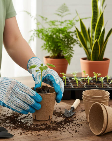 LWWTBS multipurpose seedling pots suitable for indoor outdoor garden use.