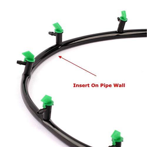 Lxcom Lighting 4mm/7mm hose adapter ensures easy installation and secure fit.