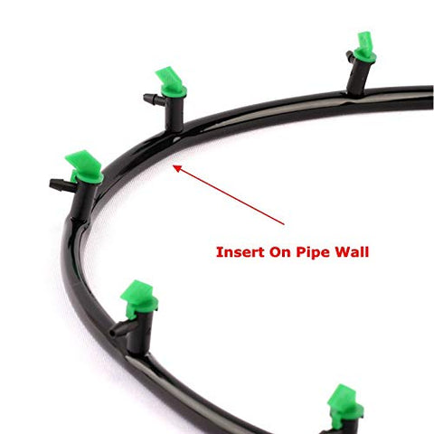 Lxcom Lighting 4mm/7mm hose adapter ensures easy installation and secure fit.