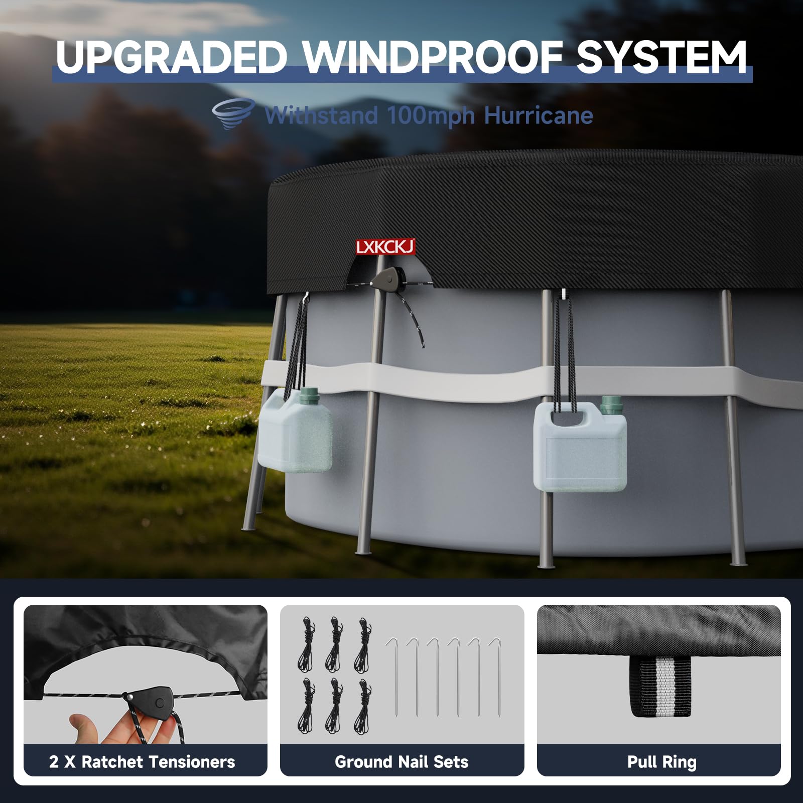 LXKCKJ durable stitching delivers reliable waterproofing and UV protection