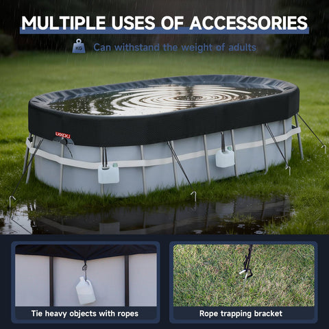 LXKCKJ universal compatibility fits rectangular and oval shapes securely