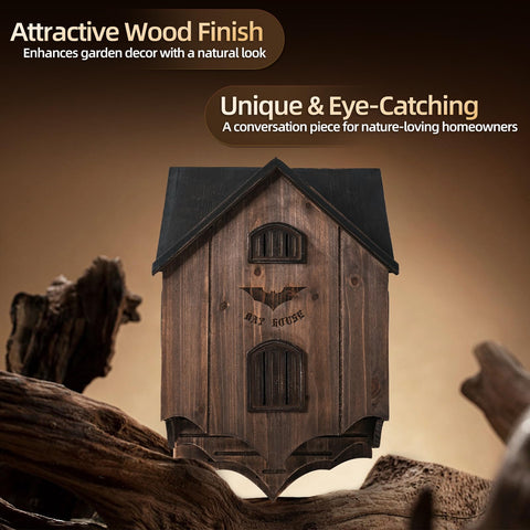 Lxnavihly bat house non-slip texture helps bats grip the surface
