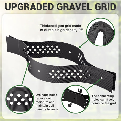 LXVOOEE grid on slopes prevents erosion and soil movement