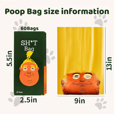 LYCFGAS ultra-durable leak-proof poop bags for any size dog pickup