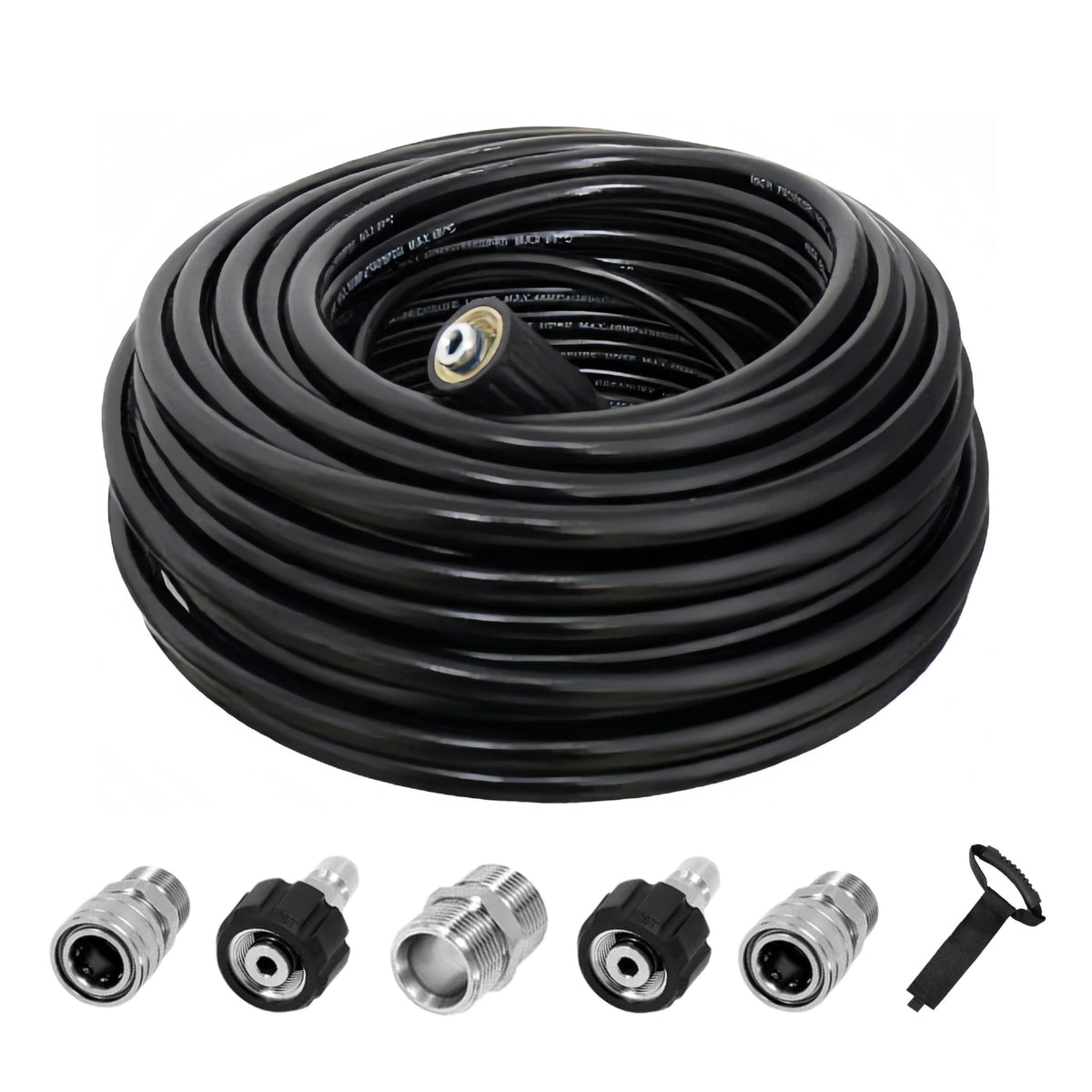 LycorTrade pressure-washer hose 50ft for extended, tangle-free cleaning sessions