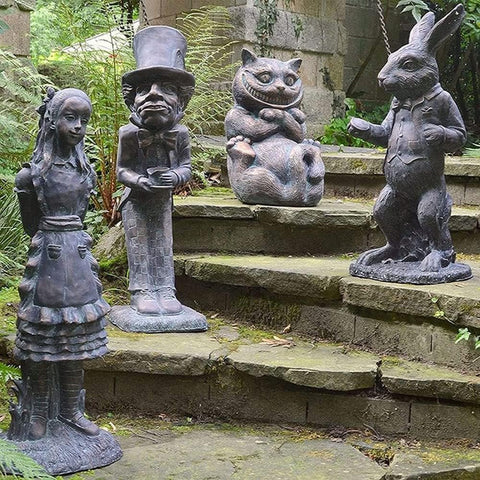 Lycss Caterpillar hand-cast statue suits indoor or outdoor garden displays