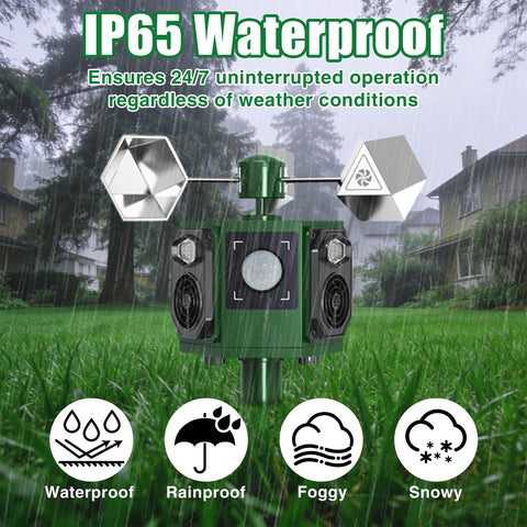 Lycxbfjia ABS weatherproof shell withstands rain, snow, heat in outdoor environments