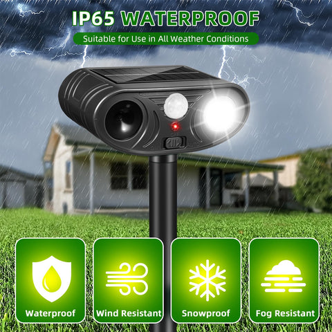 Lycxbfjia wide 120-degree detection covers larger areas for complete perimeter protection.