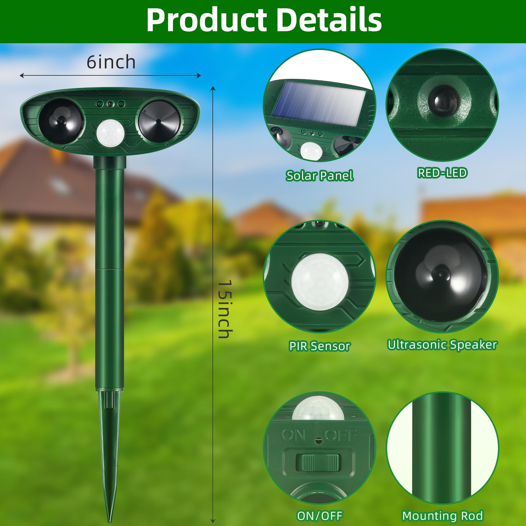 Lycxbfjia quick install with stakes makes yard setup simple