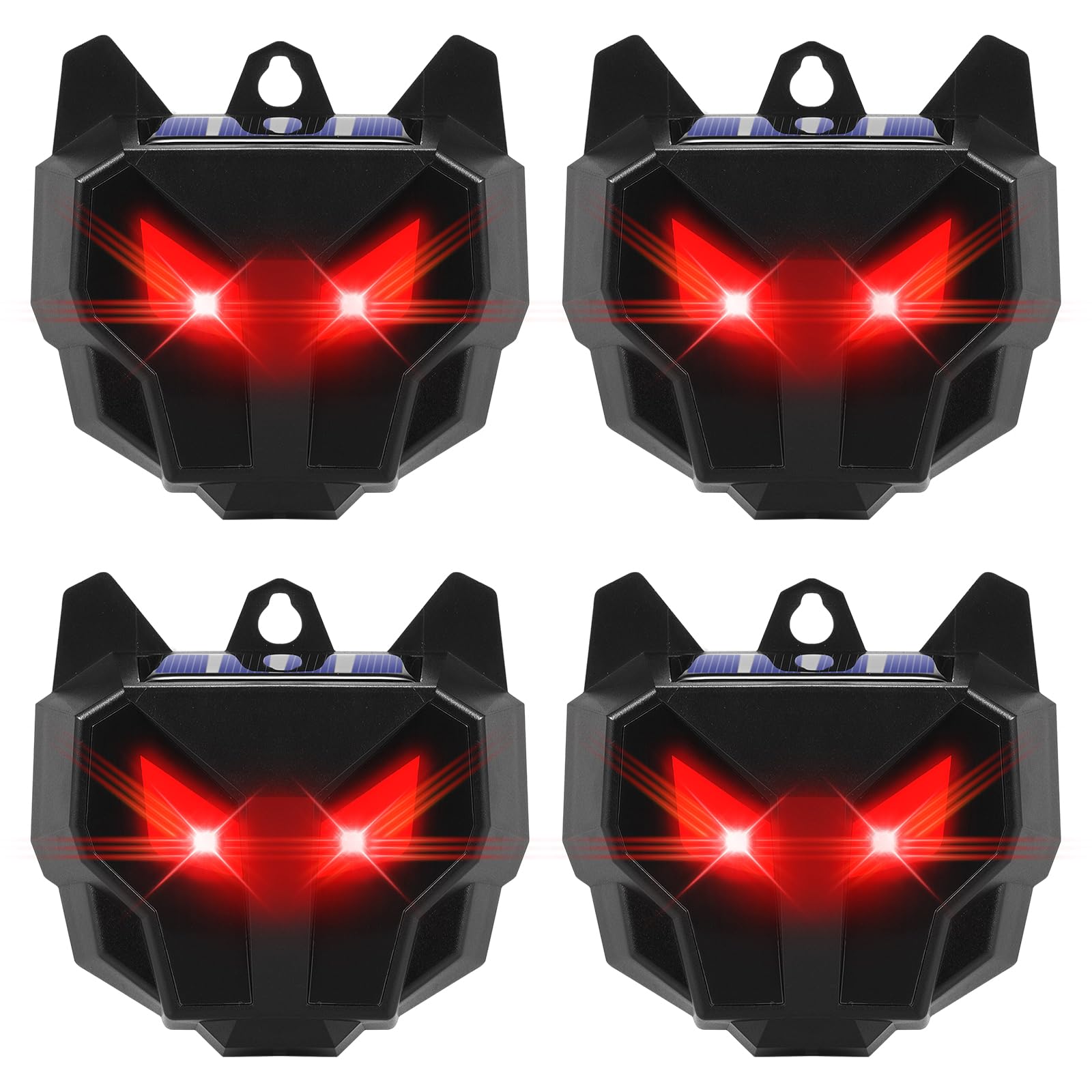 Lycxbfjia predator eyes light pack ensures 360-degree yard protection at night.