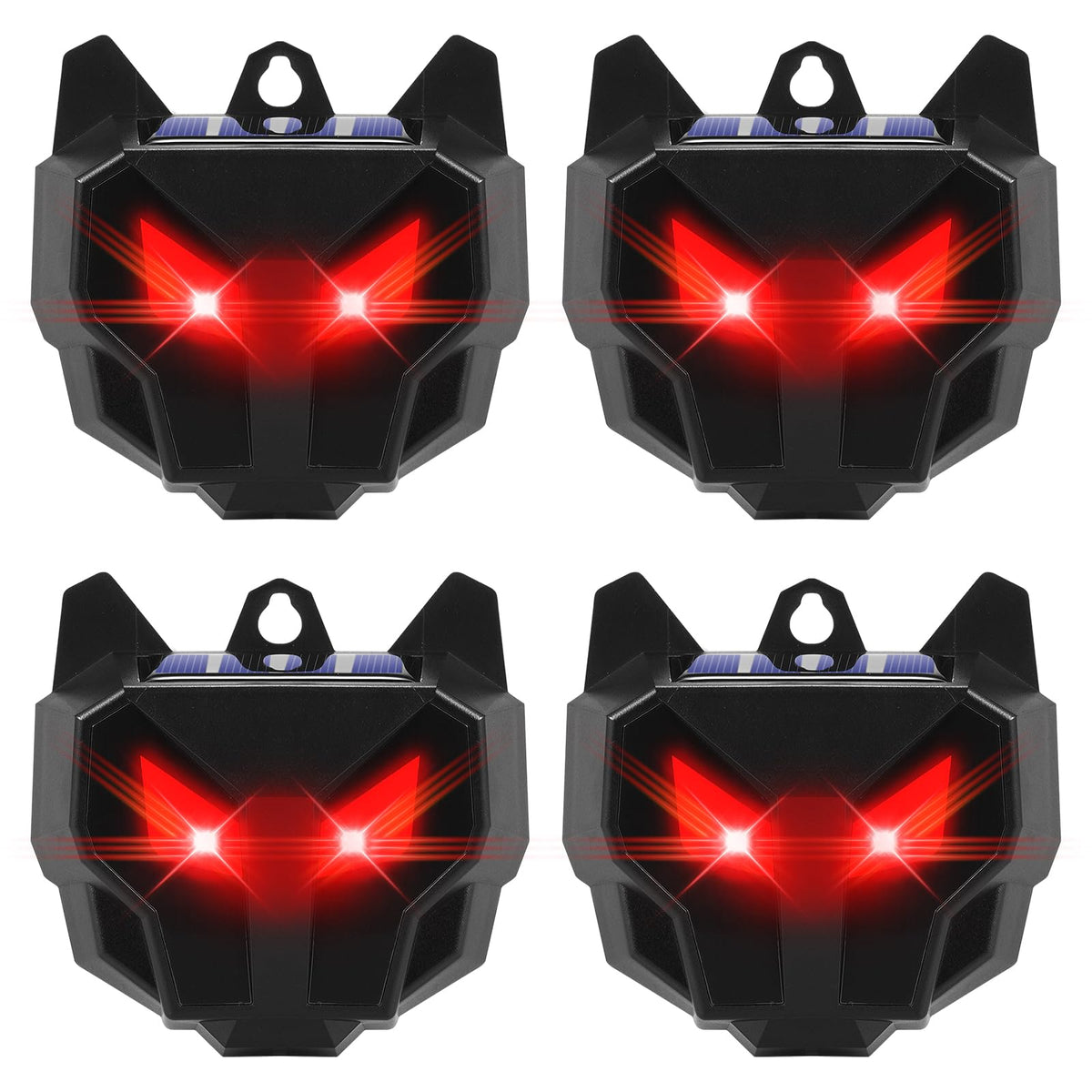 Lycxbfjia predator eyes light pack ensures 360-degree yard protection at night.