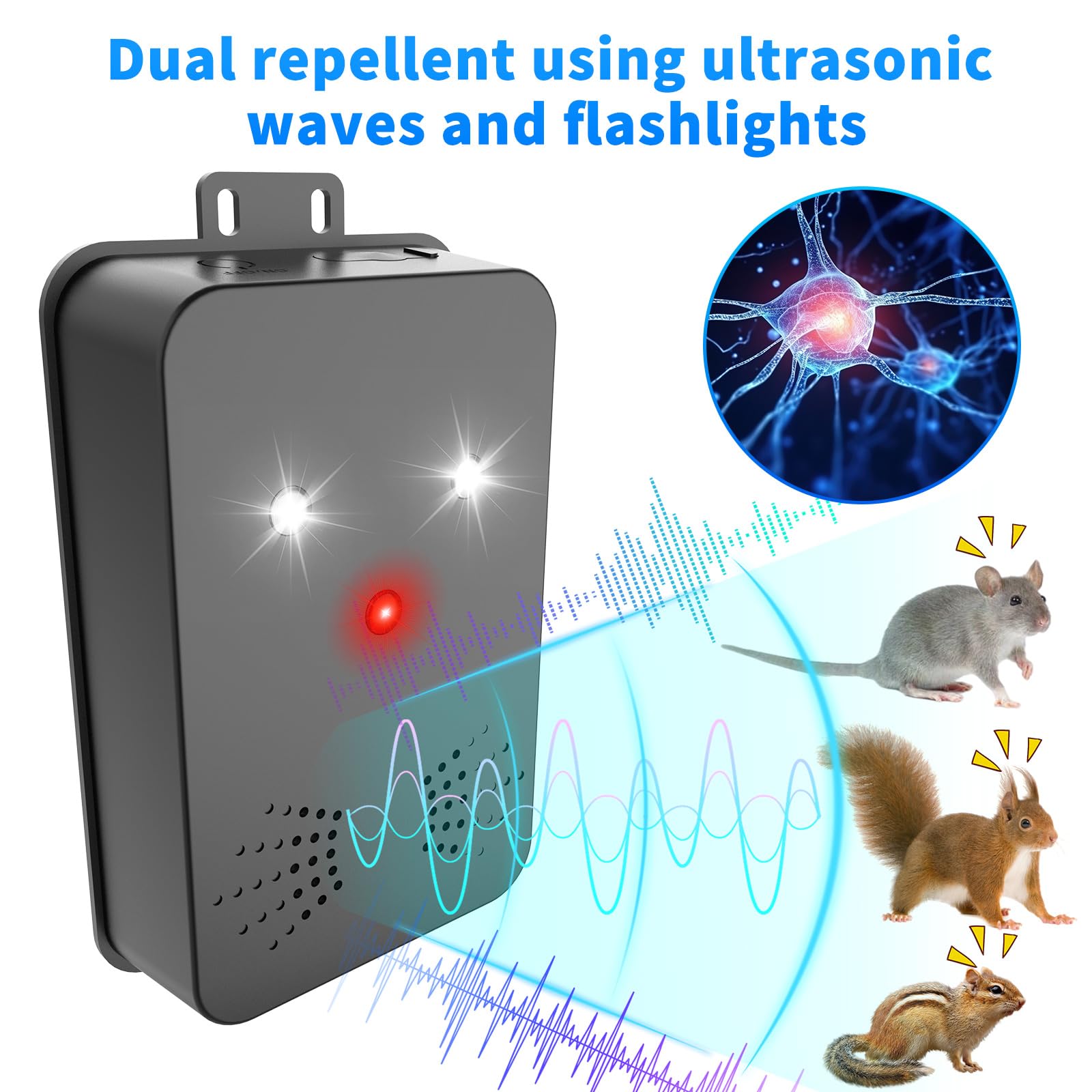 Lycxbfjia three-power-modes display versatile power options.